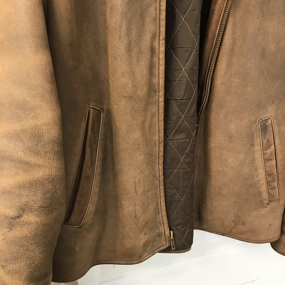 💥SOLD💥 Wilsons Leather men’s bomber jacket - Picture 3 of 8